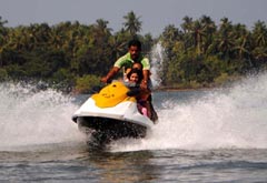 Watersports in Tarkali